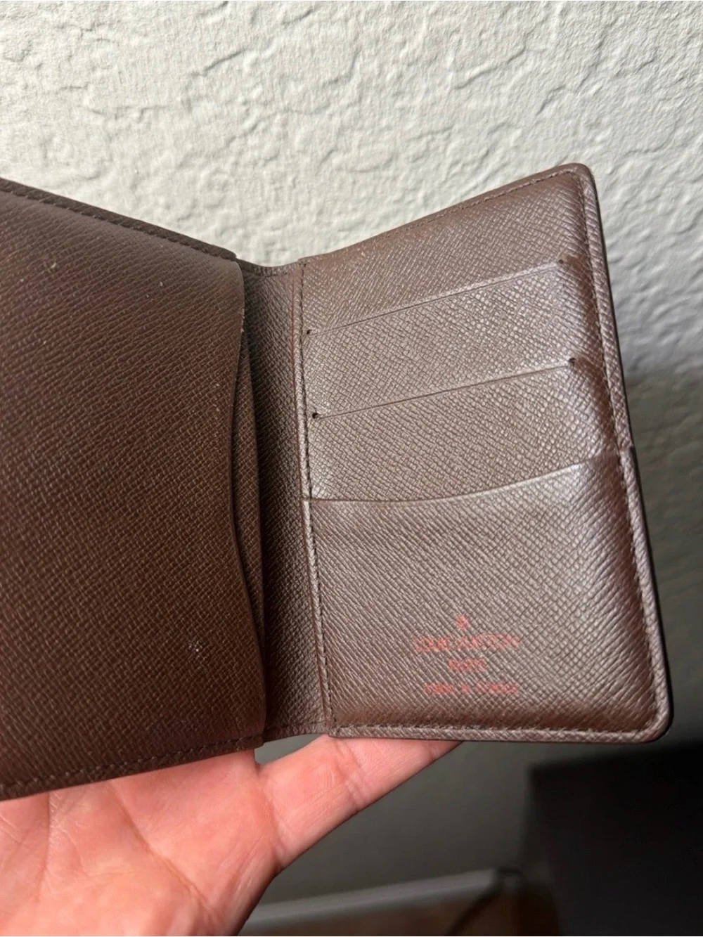 Louis Vuitton Damier Ebene Pocket Organzier